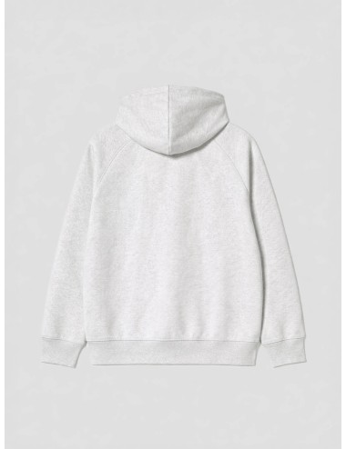 Carhartt WIP I033664 Ash Heather Gold sudadera capucha hombre brushed MARFRANC