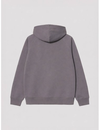 Carhartt Hooded Chase Jacket I033664 porphyry gold sudadera con cremallera hombre algodón MARFRANC.