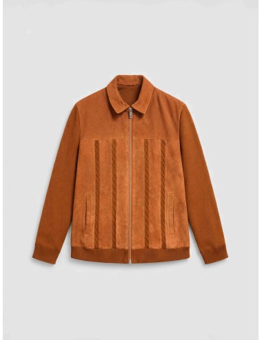 Chaqueta TER JAKET de LES HÉRITIERS en color cuero cálido - MARFRANC