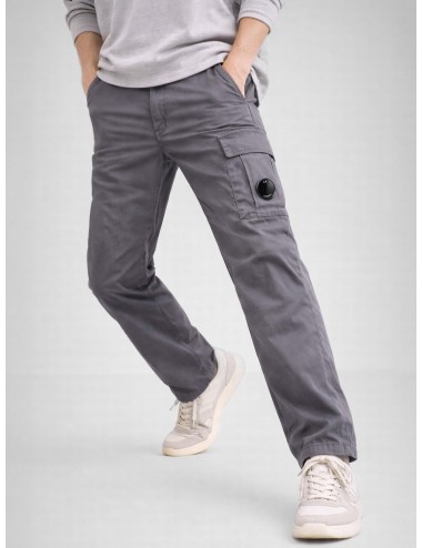 C.P. Company 20CMPA135A gunmetal pantalón cargo hombre algodón stretch MARFRANC.