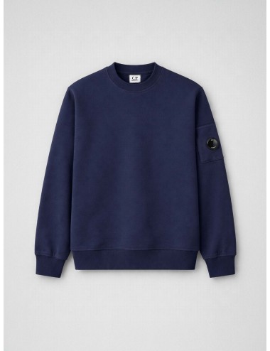 C.P. Company RCCMSS713A Total Eclipse sudadera hombre algodón polar diagonal lente MARFRANC