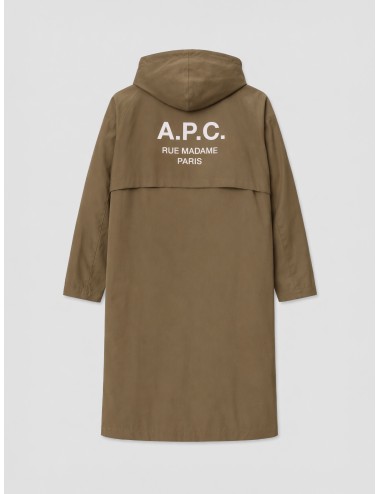 parka Kim PSALQ-M30012 de A.P.C. en CAC Marron Glace para mujer - MARFRANC