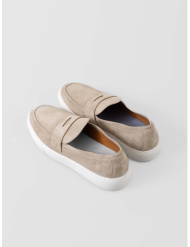 Calce X2507 Softy Sabbia loafer hombre ante y goma urbana MARFRANC