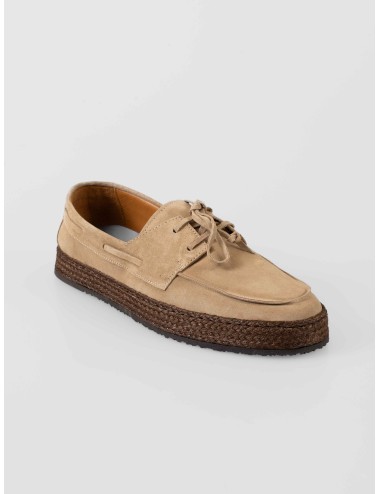 Calce X2499 Softy Dessert zapato con cordones ante y suela trenzada hombre MARFRANC