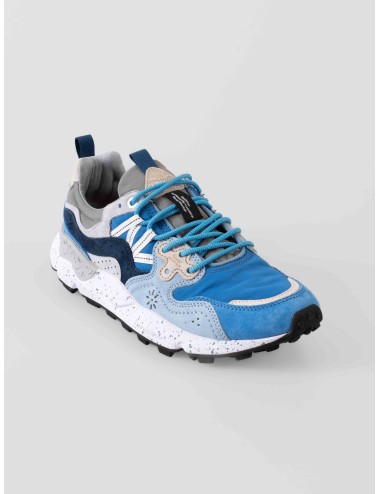 Flower Mountain - Yamano 3 Uni - Royal/Light Blue - Zapatilla unisex - Ante y tejido técnico - MARFRANC