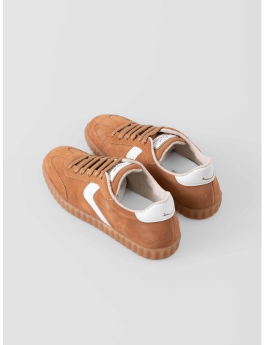 Voile Blanche - INES - Siena Rose White - Zapatilla mujer - Ante y piel - MARFRANC