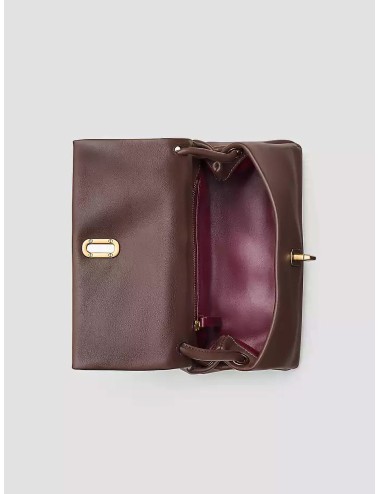 Marc Jacobs - 2F4HSH010H04 The Mini Dual Bag - Ganache - Bolso de mano mujer - Piel lisa con cierre J Marc - MARFRANC