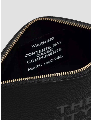 Marc Jacobs - 2R4SCP003S02 The Beauty Bag - Black - Neceser mujer - Piel granulada logo - MARFRANC
