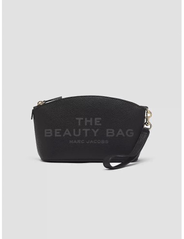 Marc Jacobs - 2R4SCP003S02 The Beauty Bag - Black - Neceser mujer - Piel granulada logo - MARFRANC