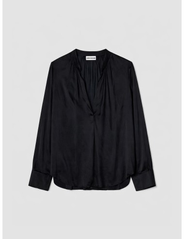 Zadig & Voltaire - Tink Satin - Noir - Blusa - Mujer - Satén reciclado fluido - MARFRANC