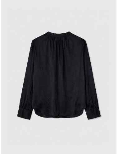 Zadig & Voltaire - Tink Satin - Noir - Blusa - Mujer - Satén reciclado fluido - MARFRANC