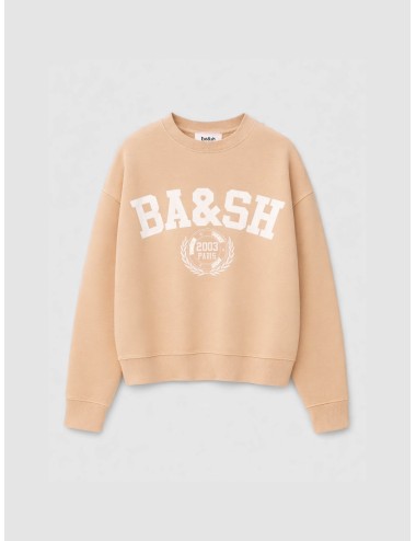 ba&sh - Benjamin - Poudre - Sudadera - Mujer - Algodón orgánico oversize - MARFRANC