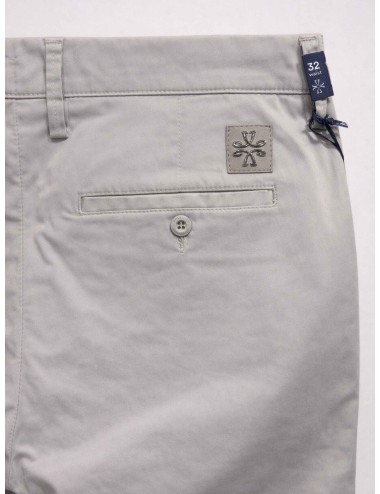 Jacob Cohen - Pantalón Bobby - Pearl Grey A79 - Pantalón chino hombre - Algodón elástico italiano - MARFRANC