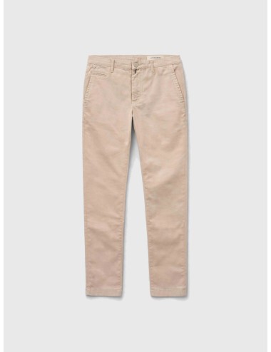 Jacob Cohen - Pantalón chino slim fit Bobby - Light beige - Pantalón chino hombre - Algodón elástico - MARFRANC