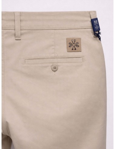 Jacob Cohen - Pantalón chino slim fit Bobby - Light beige - Pantalón chino hombre - Algodón elástico - MARFRANC