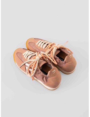 Puraai - 6.02 PANTHER - Peach Milk - zapatillas mujer - ecopiel vegana y tejido técnico - MARFRANC