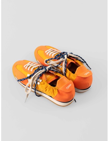 Puraai - 6.02 PANTHER - Orangine - zapatillas hombre - nylon técnico y microgamuza vegana - MARFRANC