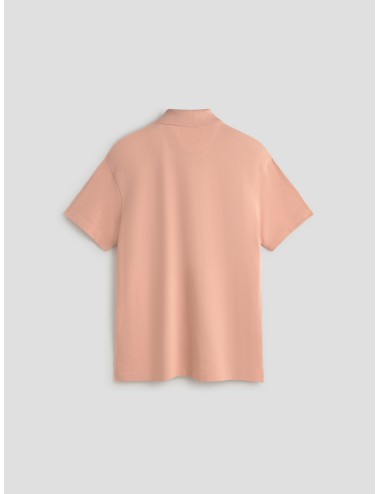 LES HÉRITIERS - THE POLO - Rose Dust - Polo hombre - Algodón piqué 100% - MARFRANC