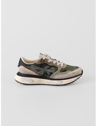 sneakers mujer multicolor Premiata Lauryn Var.8185 ante cuero textil estilo retro-running