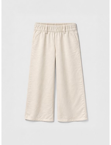 Pantalón ancho Beurre Forte Forte 14554_MYPANTS con cintura elástica y bolsillos