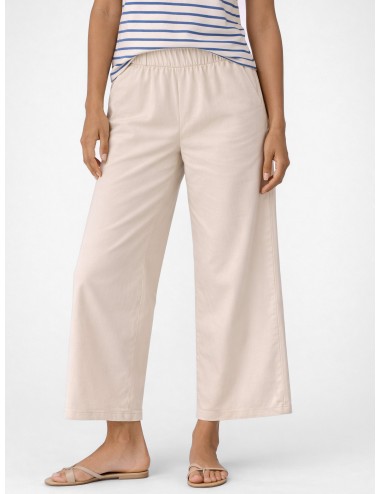 Pantalón ancho Beurre Forte Forte 14554_MYPANTS con cintura elástica y bolsillos