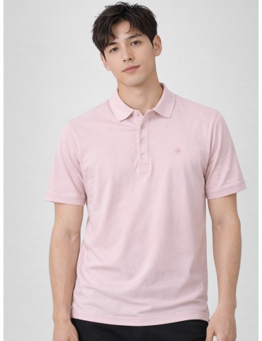 Polo rosa Jacob Cohën 80033-001 hombre algodón piqué manga corta bordado logo pecho