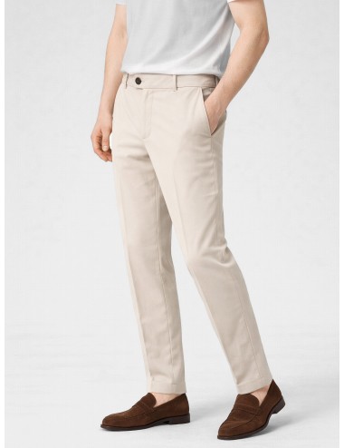 Pantalón chino blanco RRD Surflex Chino Pant hombre tejido técnico elástico slim fit