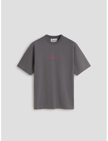 LES HÉRITIERS - RETRO ROOTS TEE - Antracita - Camiseta unisex - Algodón orgánico - MARFRANC