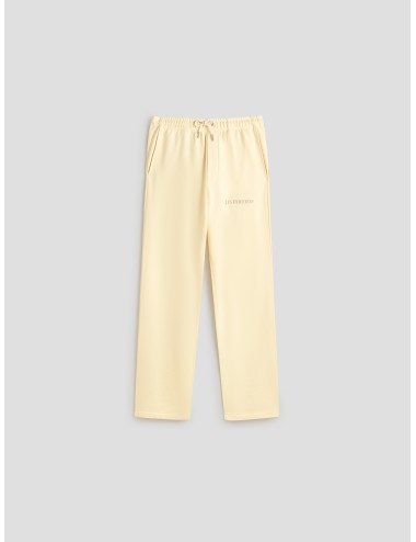 LES HÉRITIERS - LOGO PANT - White Vintage - Pantalón unisex - Algodón 100% - MARFRANC
