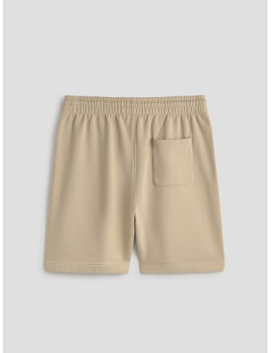 LES HÉRITIERS - LOGO SHORT - Stone Grey - Short unisex - Algodón 100% - MARFRANC