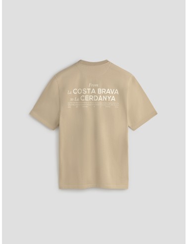 LES HÉRITIERS - Roots Tee - Stone Grey - Camiseta hombre - Algodón orgánico - MARFRANC