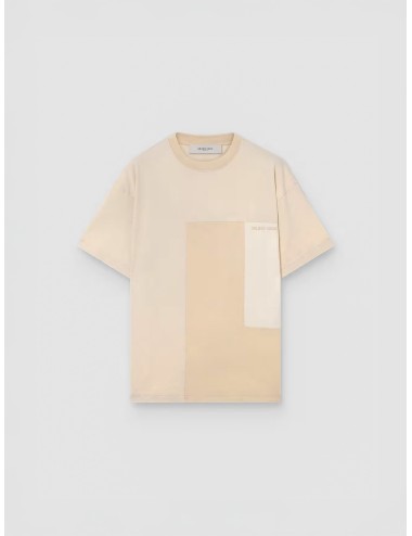 Camiseta Golden Goose Irio M’s Loose Fit Heritage White Shades para hombre.