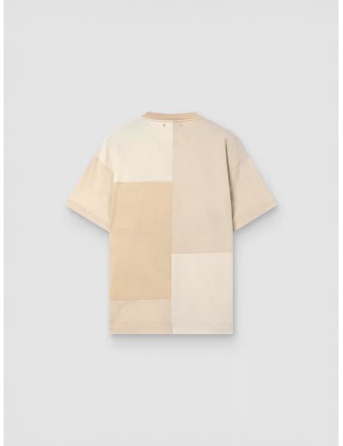 Camiseta Golden Goose Irio M’s Loose Fit Heritage White Shades para hombre.