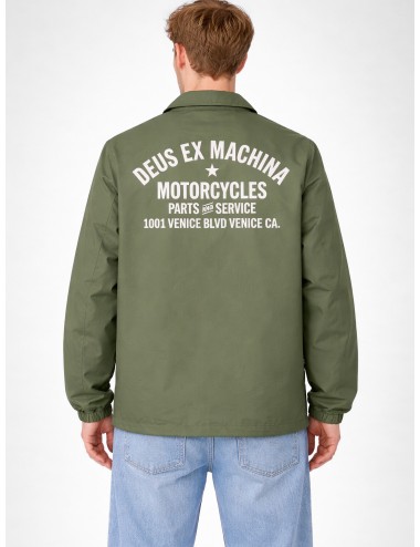 Chaqueta Deus Ex Machina Venice Coach Pine Green | MARFRANC