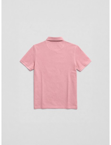 Polo rosa empolvado hombre Gran Sasso x MARFRANC clásico algodón manga corta