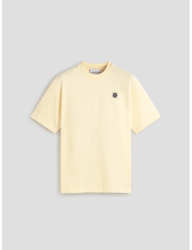 LES HÉRITIERS - CALA TEE - White Vintage - Camiseta unisex - Algodón orgánico - MARFRANC