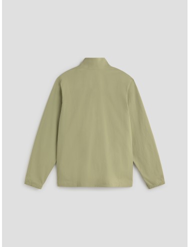 Sudadera Patagonia M’s Outdoor Everyday Marsupial Gumtree Green hombre con media cremallera y bolsillo frontal.