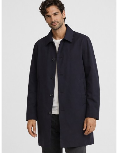 MARFRANC - DK17-994 - Blu Note - Trench overshirt - Hombre - Polialgodón repelente - MARFRANC