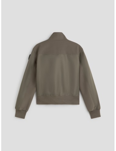 Blauer - Carney - 601 Green - Chaqueta técnica mujer sin capucha doble bolsillo cremallera - MARFRANC