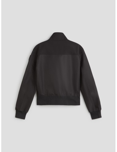 Blauer - Carney - Nero - Chaqueta técnica mujer sin capucha con cremallera y doble bolsillo frontal - MARFRANC.