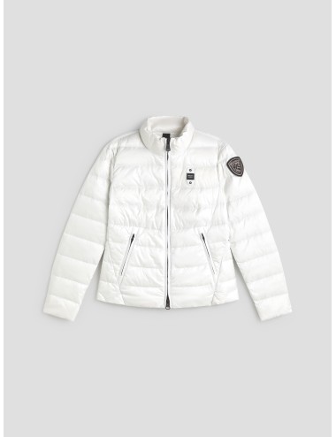 Blauer - Vale 26SBLDC03165 - Blanco nieve - Piumino mujer - Nailon plumón - MARFRANC
