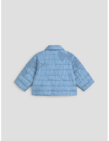 Ermanno Firenze - D48EB011EB6 - Denim medi - Chaqueta acolchada bordada - Mujer - MARFRANC