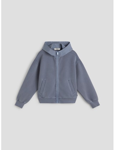 Ecoalf - Arica Sweatshirt - 359 Blue Grey - Sudadera con capucha - Mujer - Tejido reciclado - MARFRANC