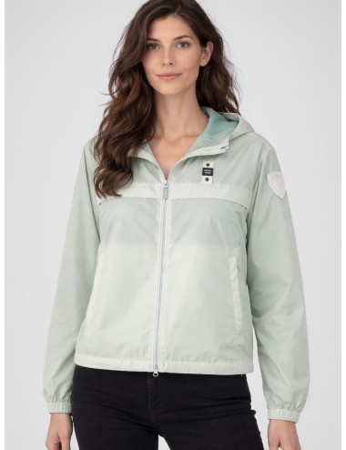 Blauer - Burrage - Green - Chaqueta ligera - Mujer - Nailon iridiscente - MARFRANC