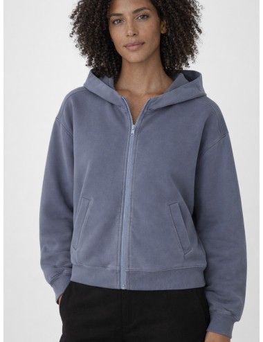 Ecoalf - Arica Sweatshirt - 359 Blue Grey - Sudadera con capucha - Mujer - Tejido reciclado - MARFRANC