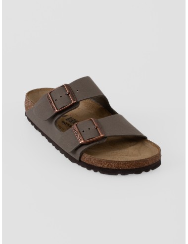 Sandalia stone BIRKENSTOCK Arizona BS con dos tiras y hebillas metálicas