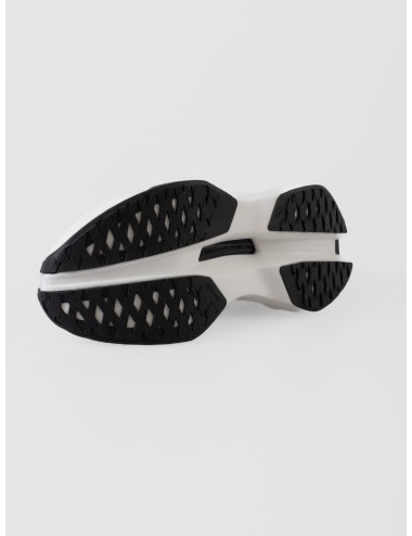 Zapatillas mujer White Juniper On Cloudboom Max con degradado violeta y malla técnica transpirable