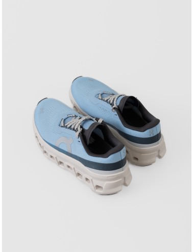 Zapatillas mujer Glacier Iva On Cloudmonster 1 con degradado azul y malla técnica transpirable