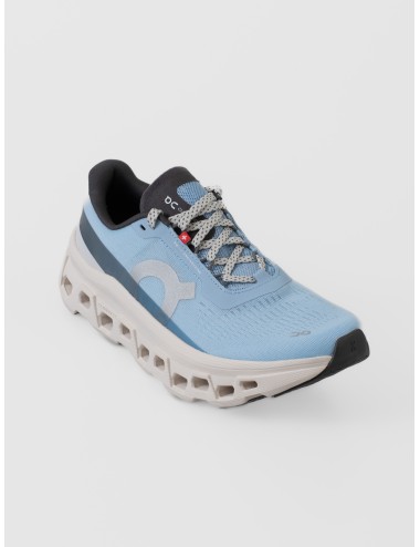 Zapatillas mujer Glacier Iva On Cloudmonster 1 con degradado azul y malla técnica transpirable