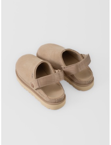 Zueco sand UGG Goldenstar Clog con tira trasera abatible y suela dentada